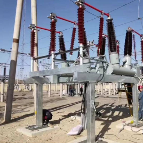 145kV في الهواء الطلق عالية الجهد SF6 نوع مفتوح الجمع الأجهزة الكهربائية